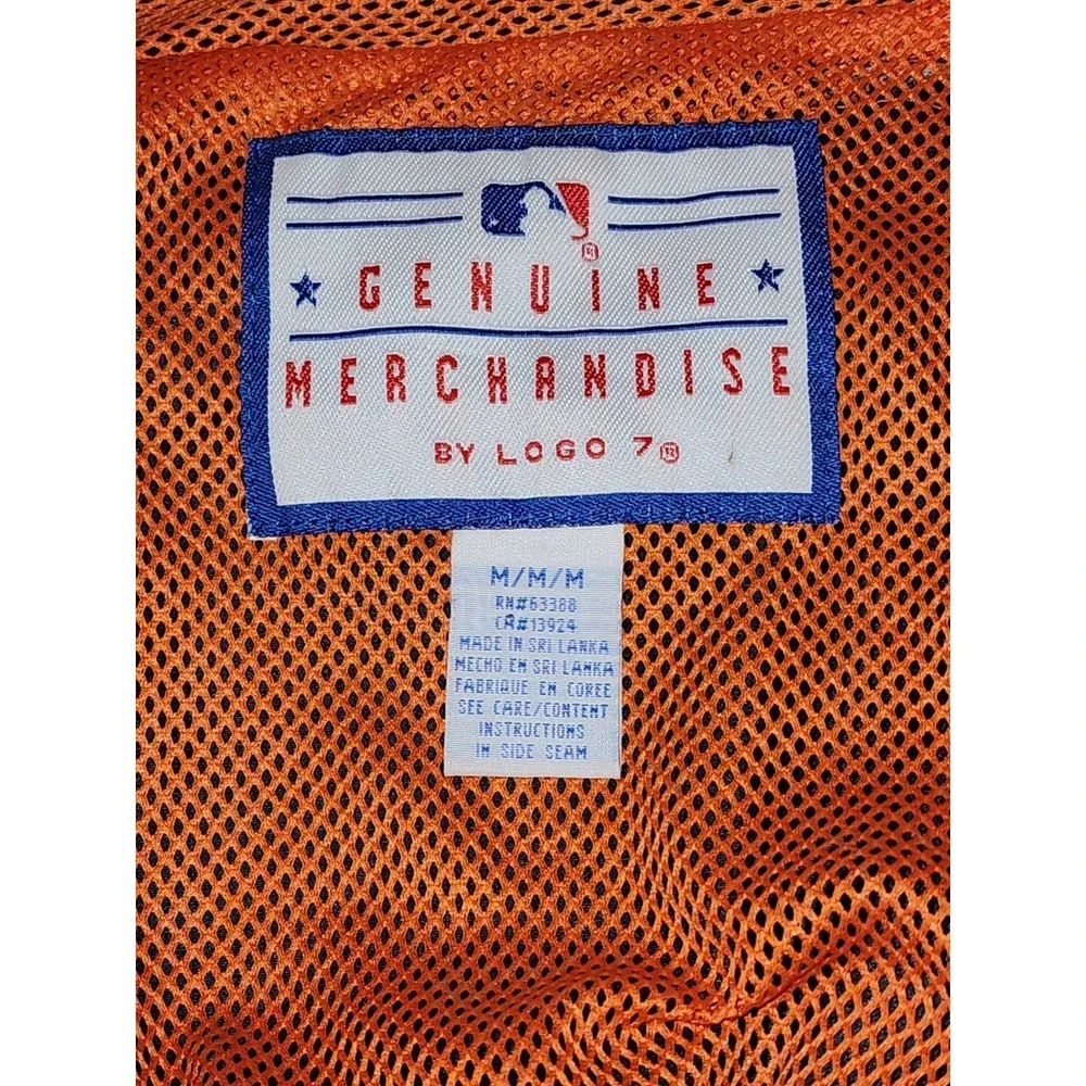 ⚾️ Vintage Baltimore Orioles Jacket Size M GENUINE MLB MERCHANDISE LOGO 7 🔥